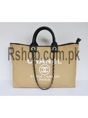 Chanel 31 Rue Cambon Canvas Cloth Apricot Bag Price in Pakistan