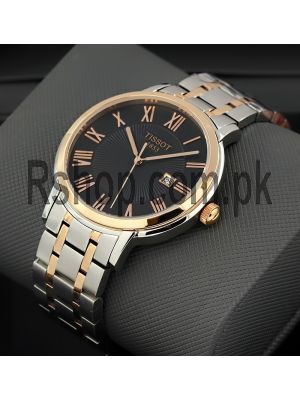 Tissot 1853 Classic Black Dial Two Tone Watch Price in Pakistan