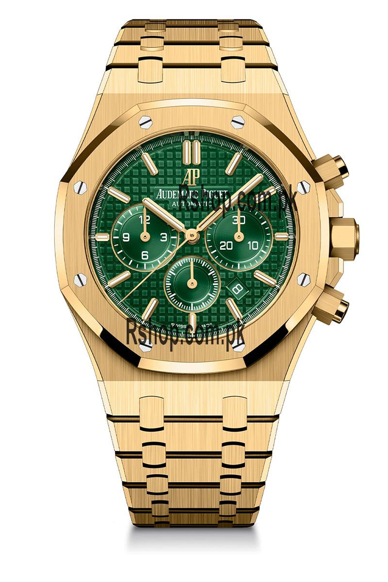 Audemars Piguet Royal Oak Chronograph Green Dial Watch