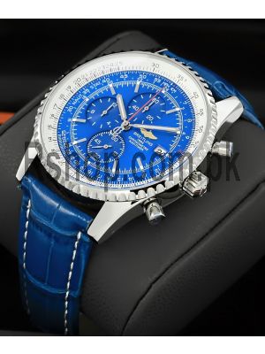 Breitling Navitimer World Blue Chronograph Men's Watch Price in Pakistan