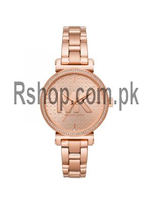 Michael Kors Sofie Quartz Crystal Rose Gold Dial Ladies Watch Price in Pakistan