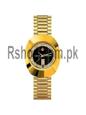 Rado Diastar Golden DAY-DATE Diamond Swiss Watch Price in Pakistan