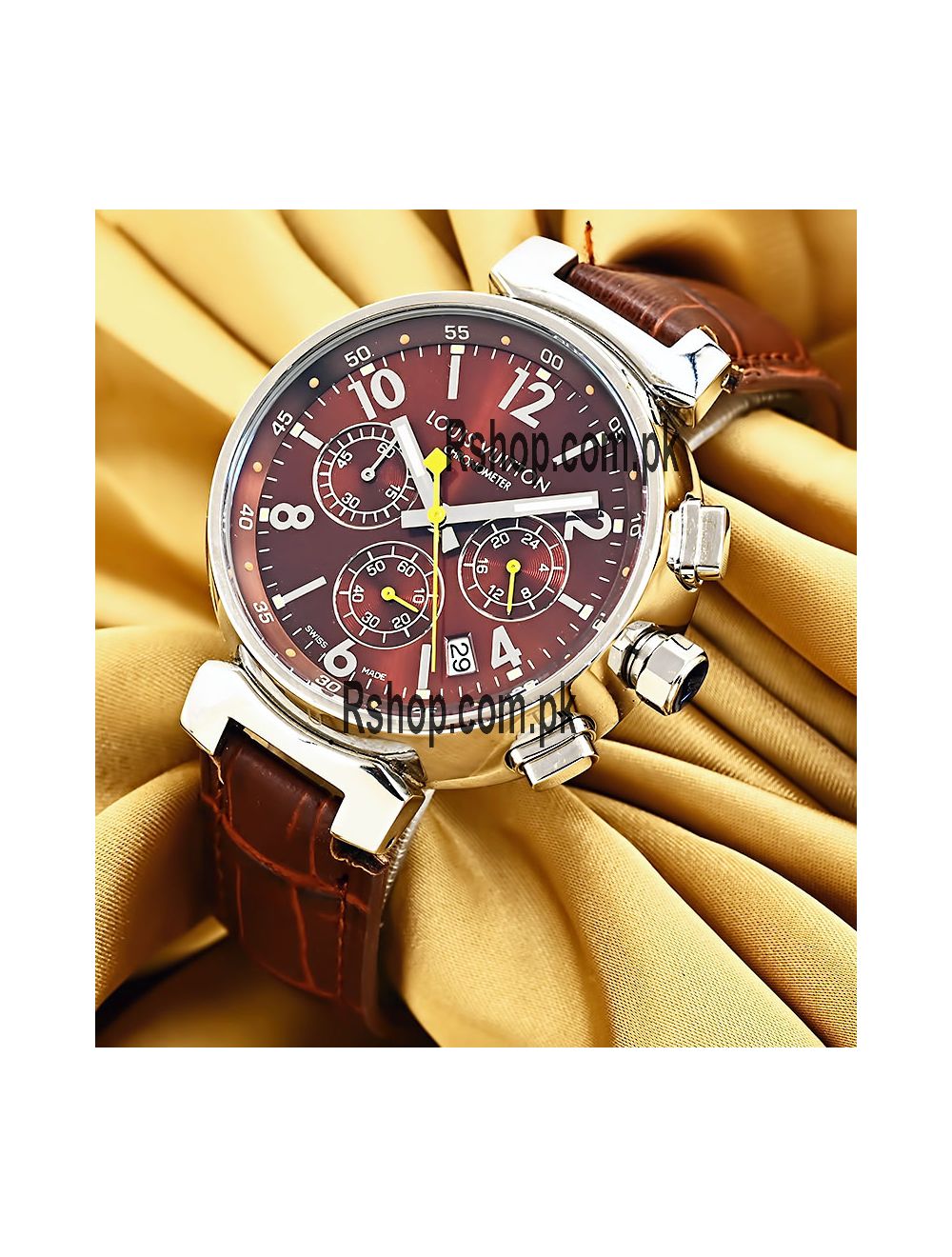 Louis Vuitton Tambour Chronograph WB-LV-15 available at  in the  lowest price ith free delivery all over Pakistan..